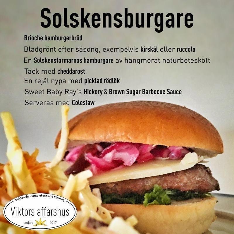 Viktors Affaershus Bed & Breakfast Atran Exterior foto